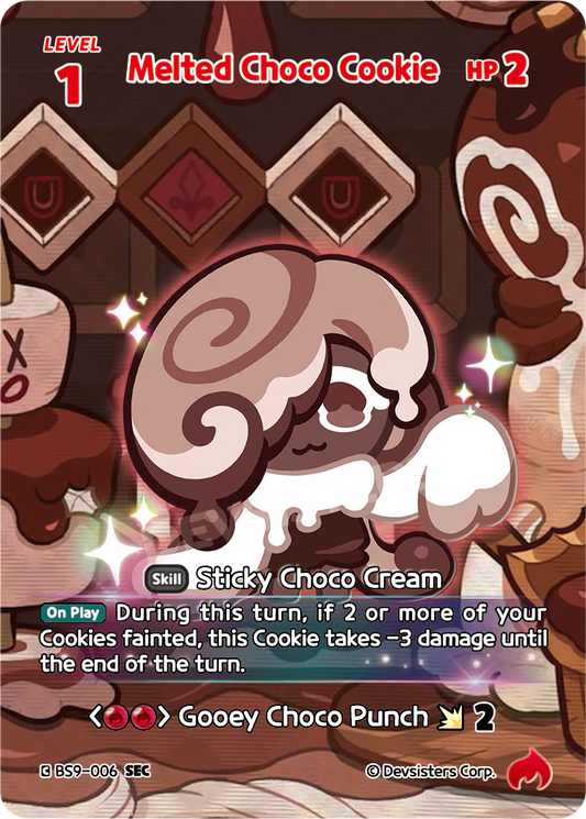 BS9-006 Melted Choco Cookie [SEC] A Game of Truth and Deceit