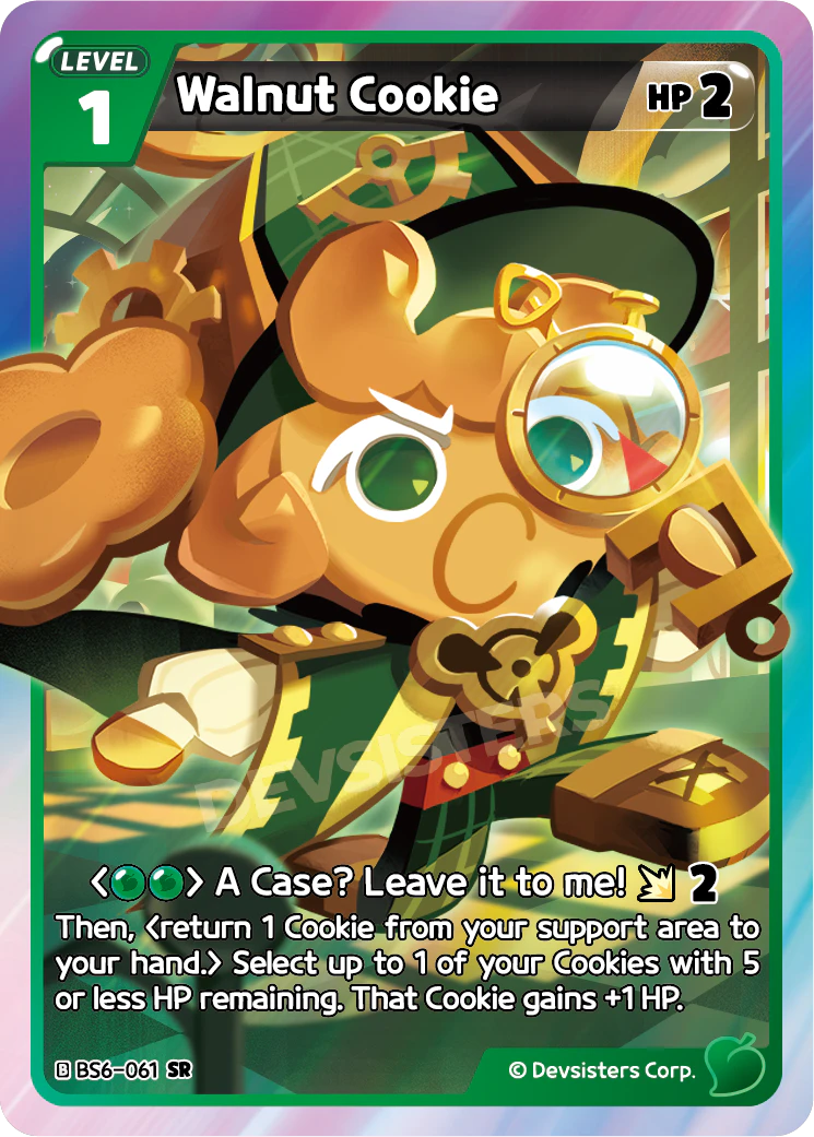 BS6-061 Walnut Cookie [SR] Operation Timeguard