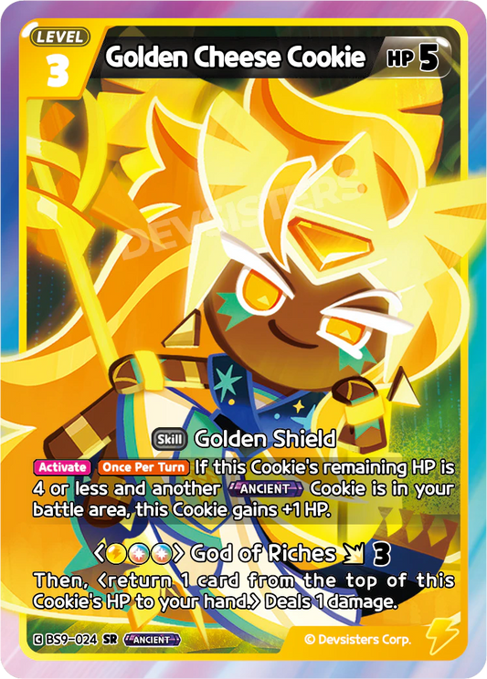 BS9-024 Golden Cheese Cookie [SR] A Game of Truth and Deceit