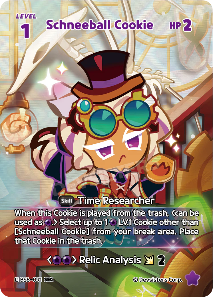 BS6-091 Schneeball Cookie [SEC] Operation Timeguard