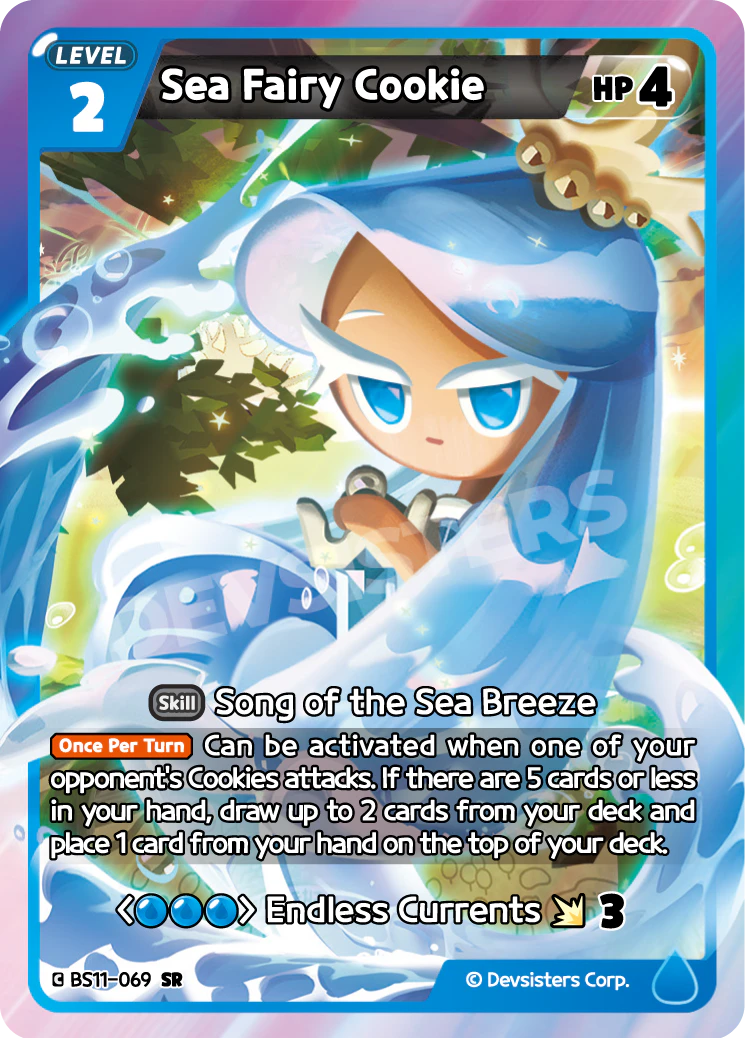 BS11-069 Sea Fairy Cookie [SR] The Dark Enchantress War