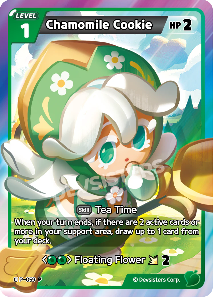 P-059 Chamomile Cookie [P] Promotion Card