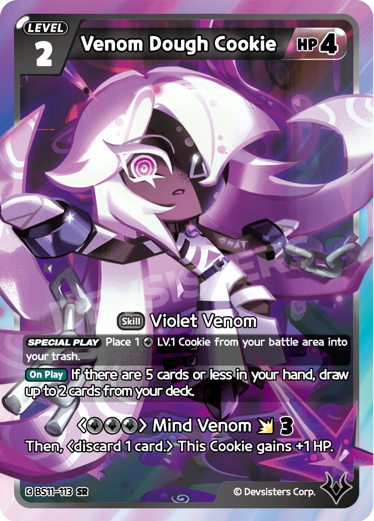 BS11-113 Venom Dough Cookie [SR] The Dark Enchantress War
