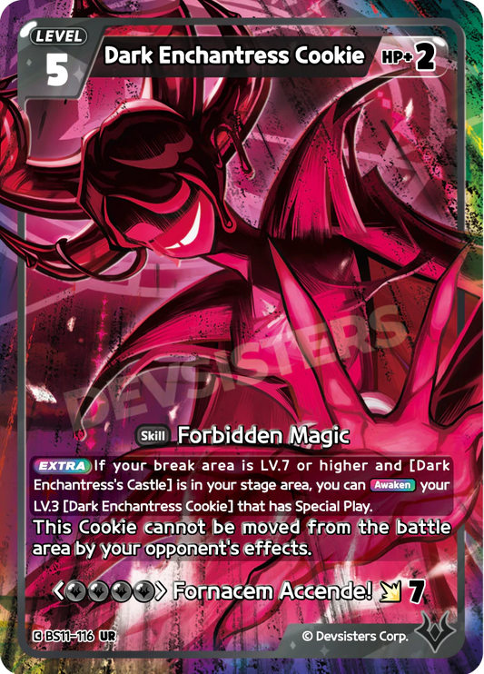 BS11-116 Dark Enchantress Cookie [UR] The Dark Enchantress War