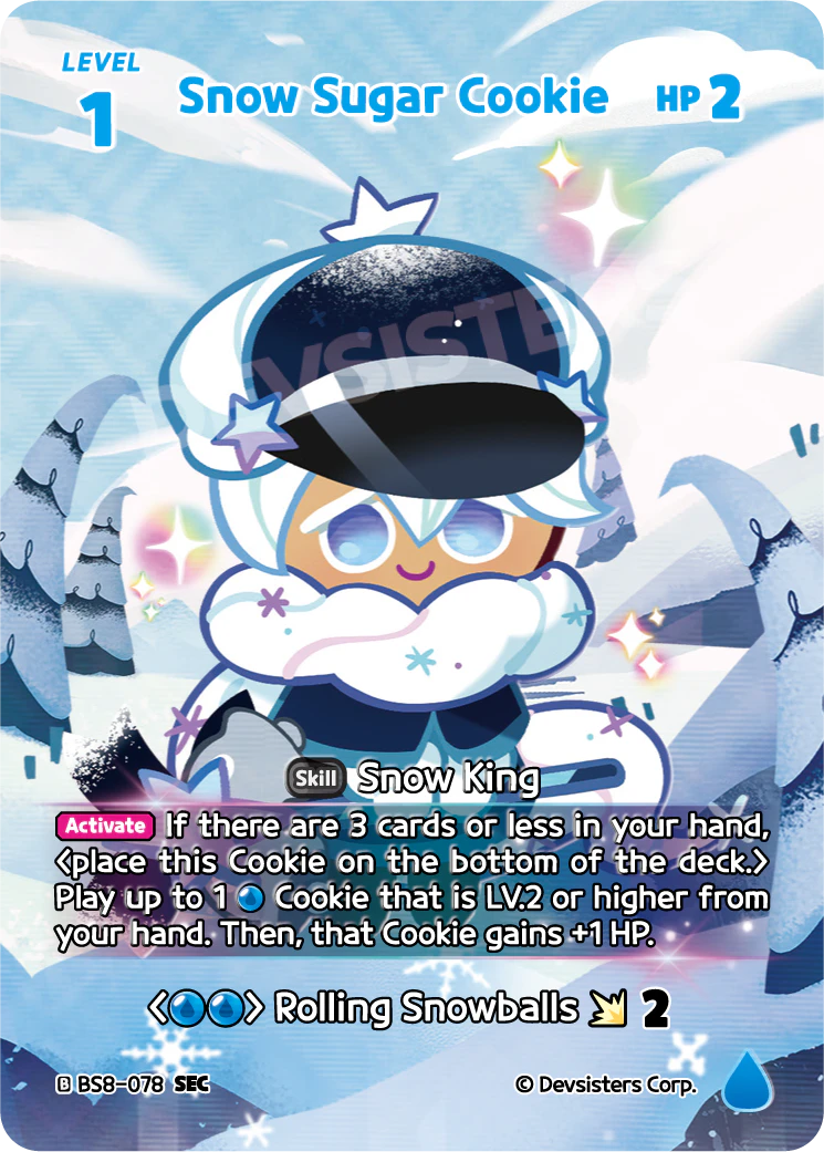 BS8-078 Snow Sugar Cookie [SEC] A Game of Truth and Deceit