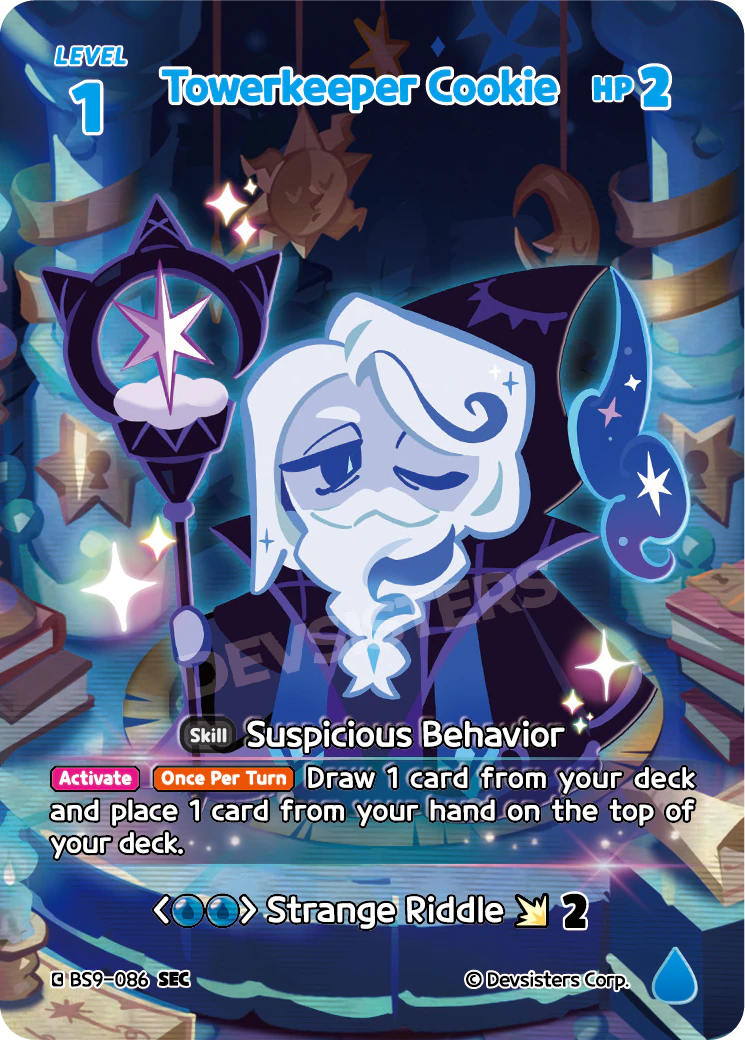 BS9-086 Towerkeeper Cookie [SEC] A Game of Truth and Deceit