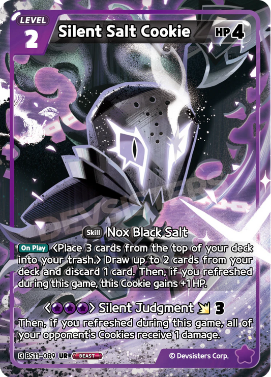BS11-089 Silent Salt Cookie [UR] The Dark Enchantress War