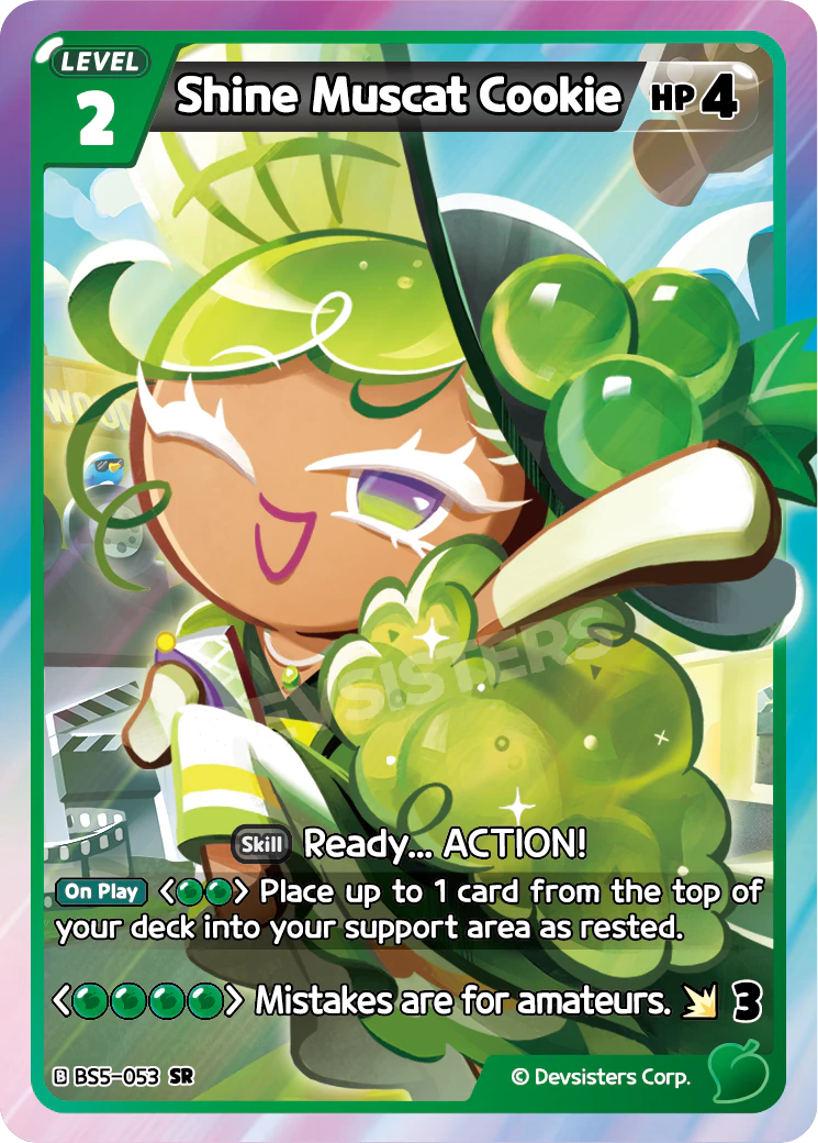 BS5-053 Shine Muscat Cookie [SR] Operation Timeguard