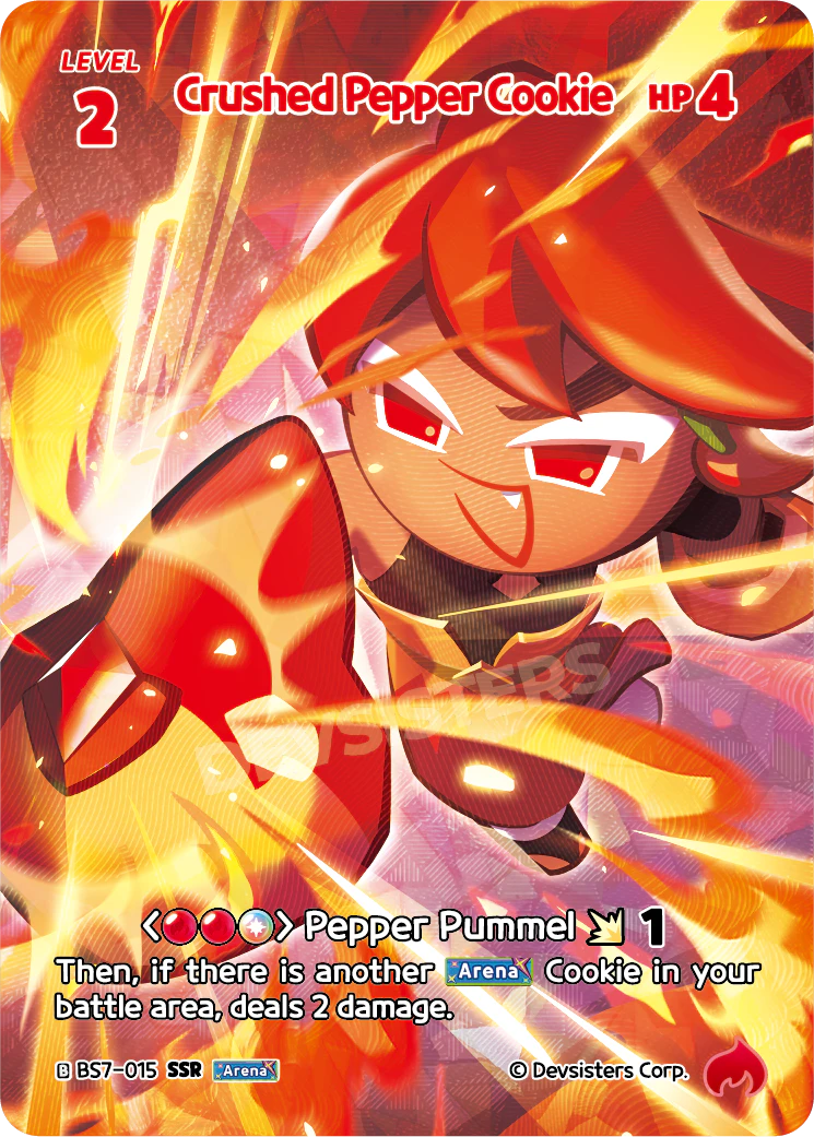 BS7-015 Crushed Pepper Cookie [SSR] Arena of Glory