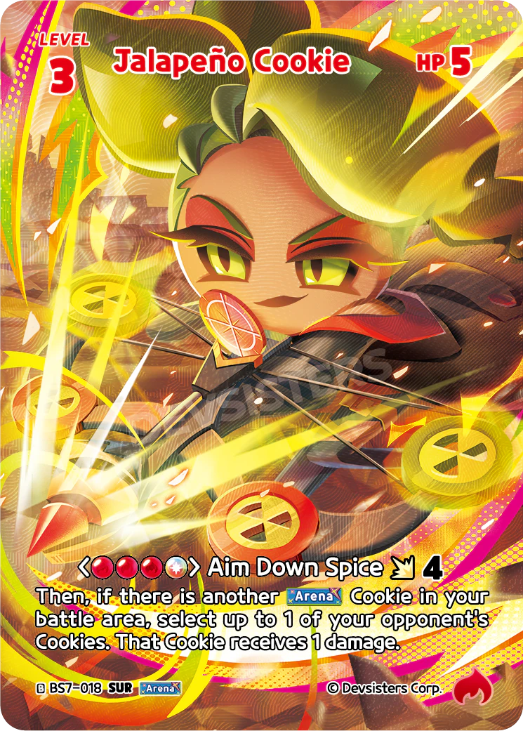 BS7-018 Jalapeño Cookie [SUR] Arena of Glory