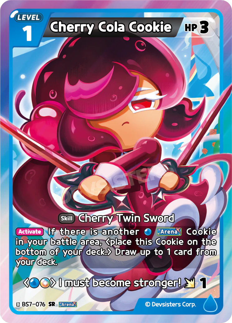 BS7-076 Cherry Cola Cookie [SR] Arena of Glory
