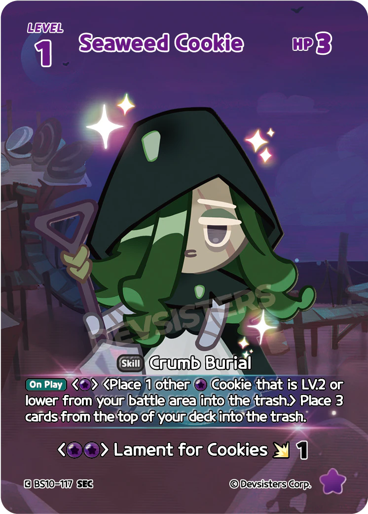 BS10-117 Seaweed Cookie [SEC] Paradise of Passion and Sloth & Silence of Conviction