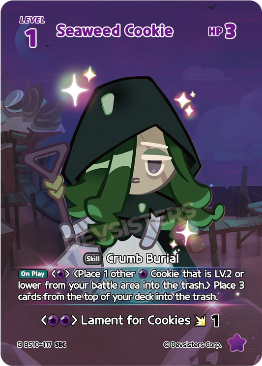 BS10-117 Seaweed Cookie [SEC] Paradise of Passion and Sloth & Silence of Conviction