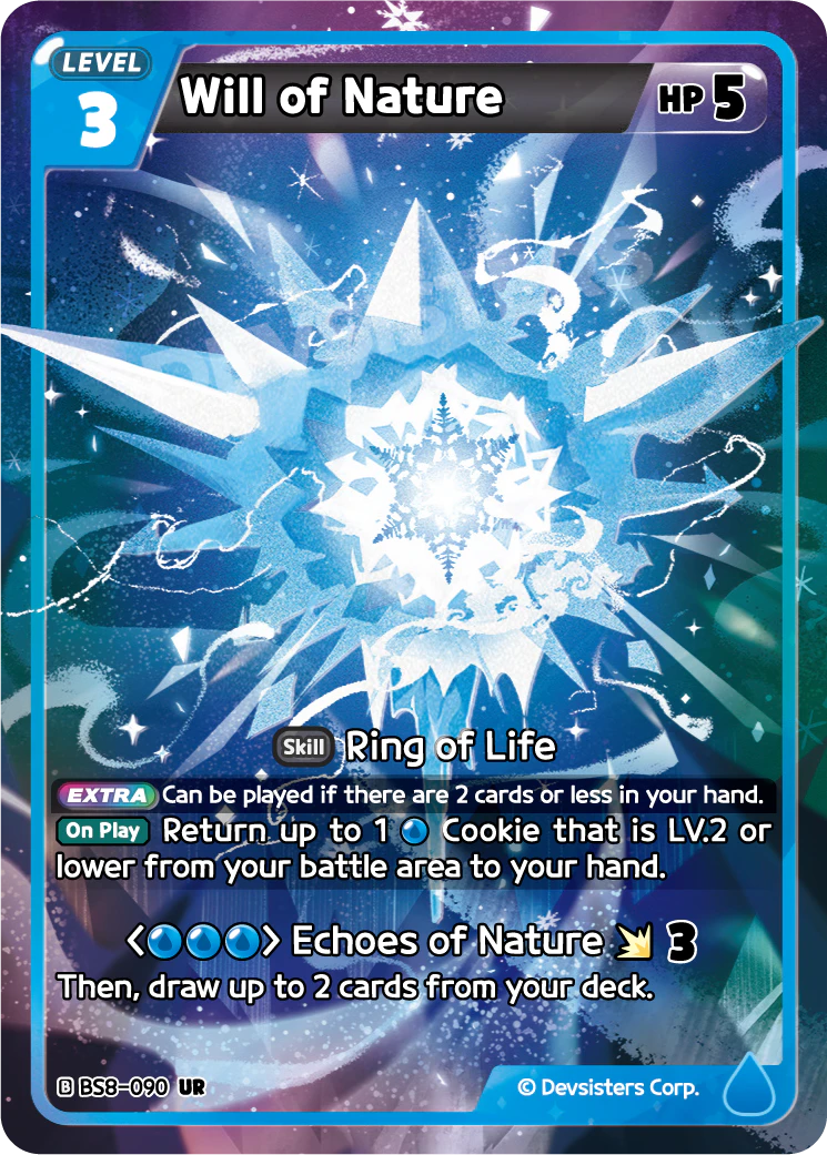 BS8-090 Will of Nature [UR] A Game of Truth and Deceit