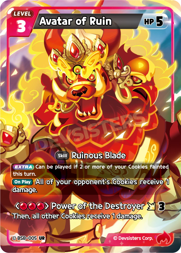BS8-005 Avatar of Ruin [UR] A Game of Truth and Deceit