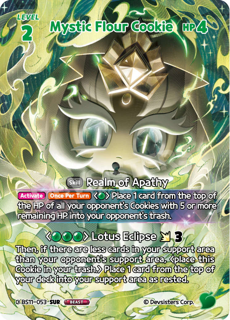 BS11-053 Mystic Flour Cookie [SUR] The Dark Enchantress War