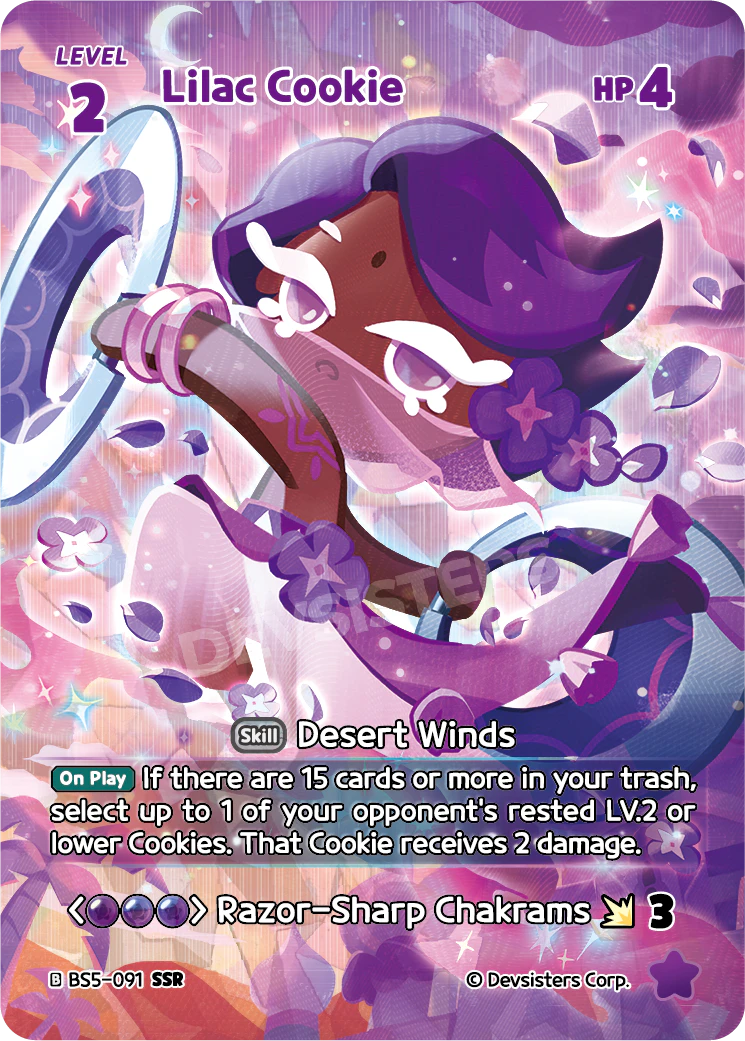 BS5-091 Lilac Cookie [SSR] Operation Timeguard