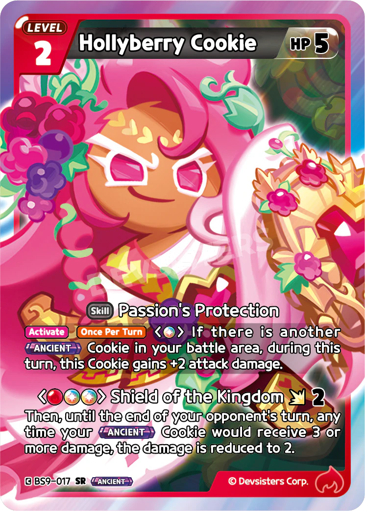 BS9-017 Hollyberry Cookie [SR] A Game of Truth and Deceit