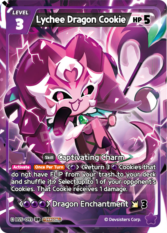 BS5-093 Lychee Dragon Cookie [UR] Operation Timeguard