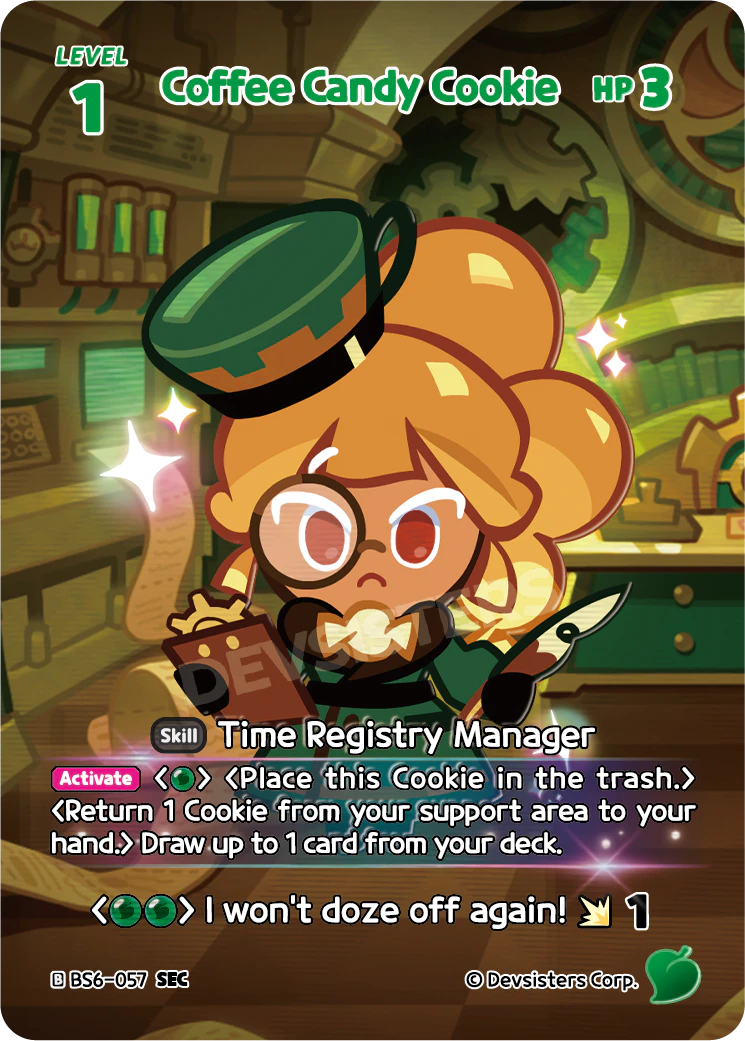 BS6-057 Coffee Candy Cookie [SEC] Operation Timeguard