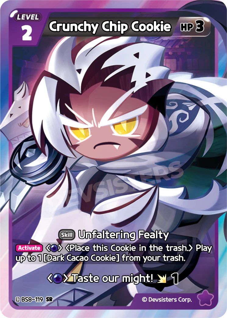 BS8-119 Crunchy Chip Cookie [SR] Game of Truth and Deceit