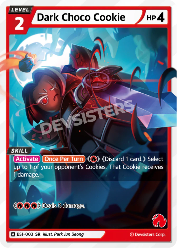 BS1-003 Dark Choco Cookie [SR]