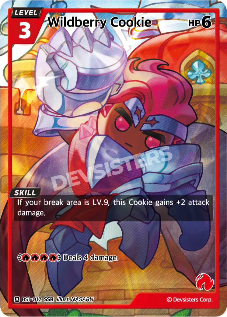 BS1-012 Wildberry Cookie [SSR]
