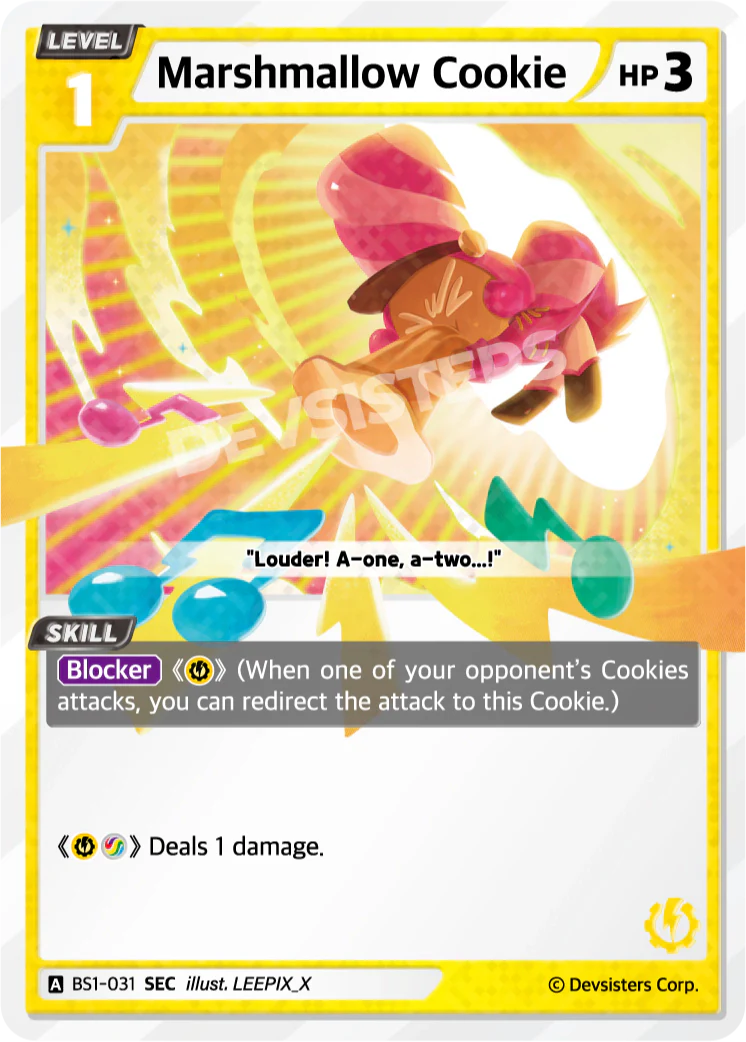 BS1-031 Marshmallow Cookie [SEC]