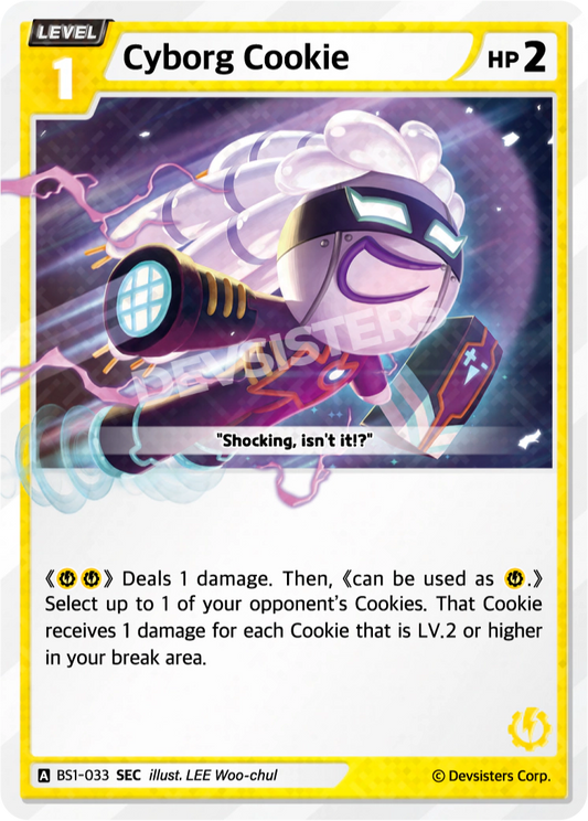 BS1-033 Cyborg Cookie [SEC]