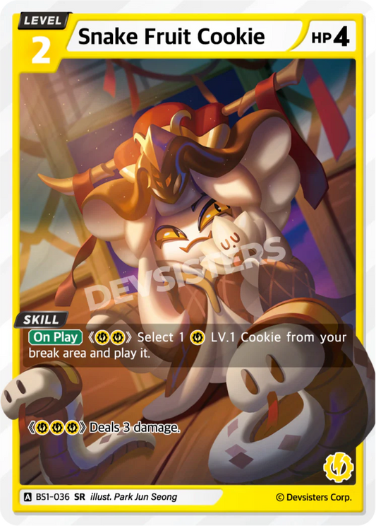 BS1-036 Snake Fruit Cookie [SR]