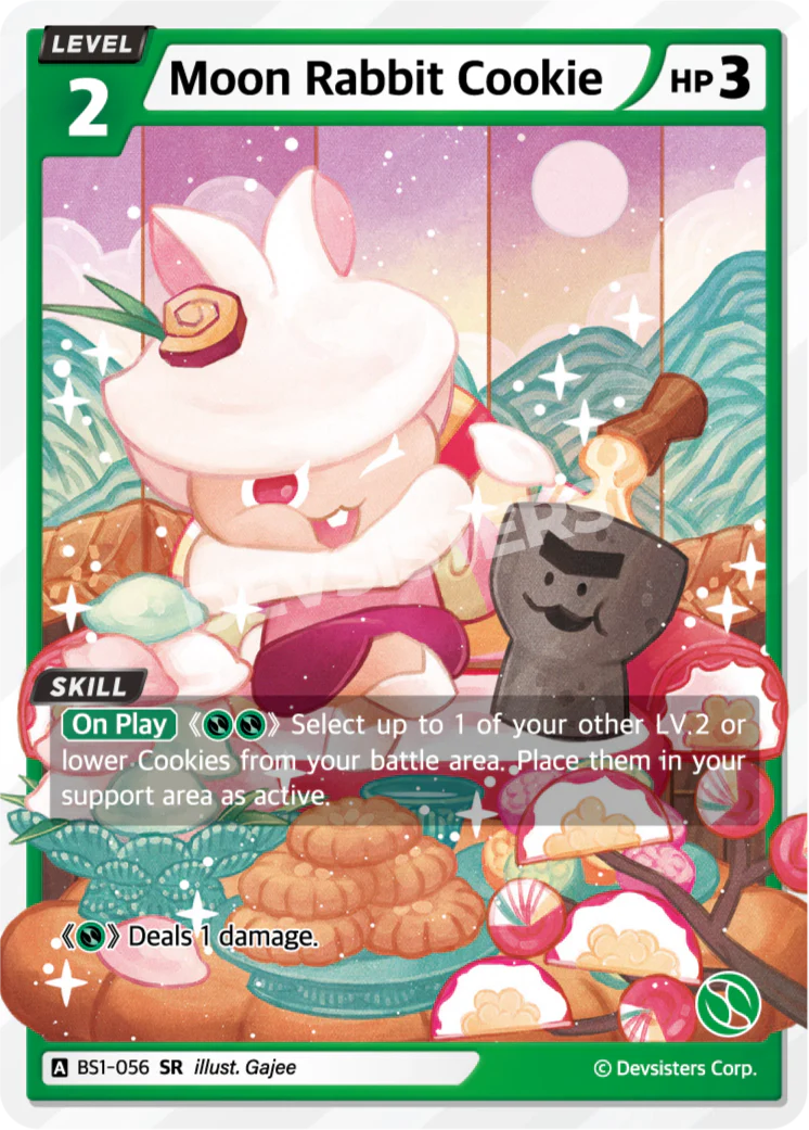 BS1-056 Moon Rabbit Cookie [SR]