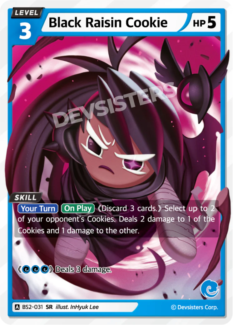 BS2-031 Black Raisin Cookie [SR]
