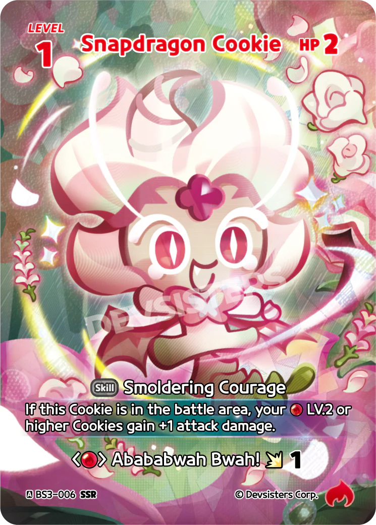 BS3-006 Snapdragon Cookie [SSR]