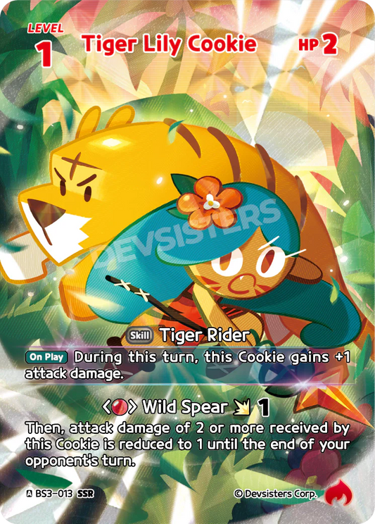 BS3-013 Tiger Lily Cookie [SSR]
