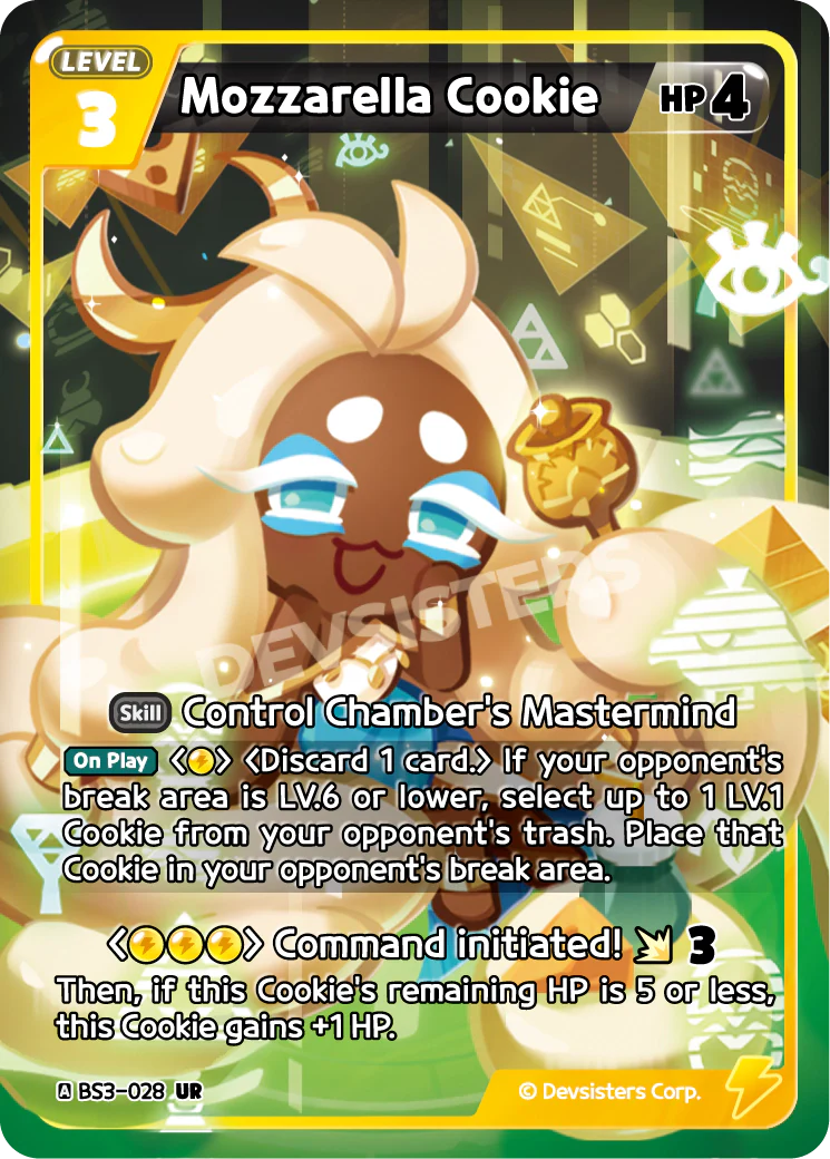 BS3-028 Mozzarella Cookie [UR]
