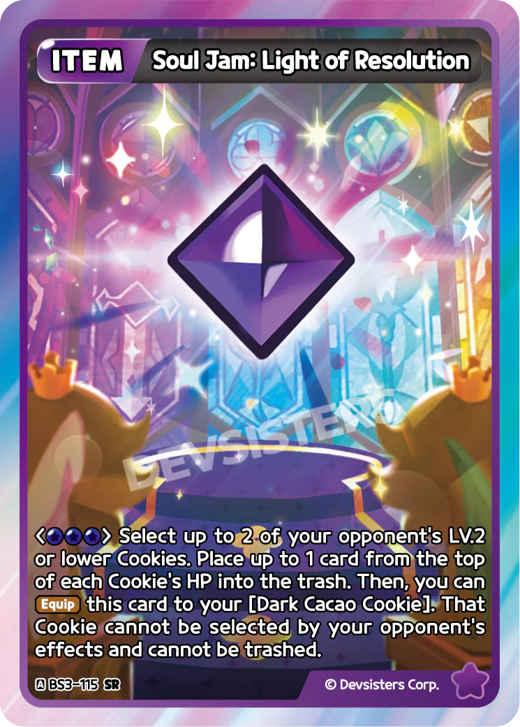 BS3-115 Soul Jam: Light of Resolution [SR]