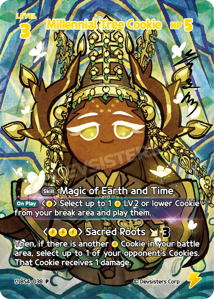 BS4-038 Millennial Tree Cookie [P] Obsidian Collectible Set