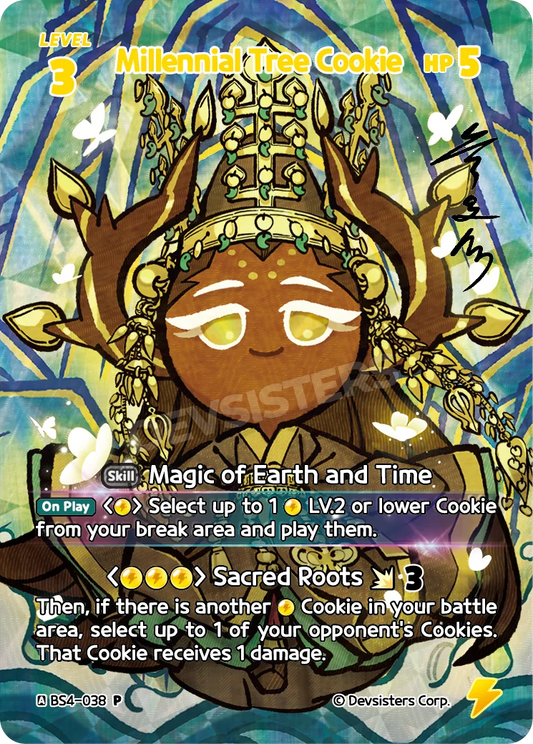 BS4-038 Millennial Tree Cookie [P] Obsidian Collectible Set