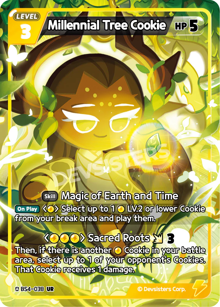 BS4-038 Millennial Tree Cookie [UR]