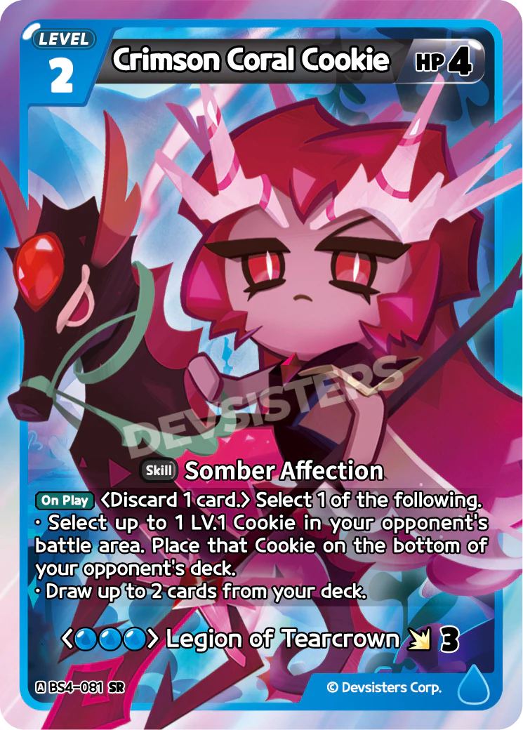 BS4-081 Crimson Coral Cookie [SR]