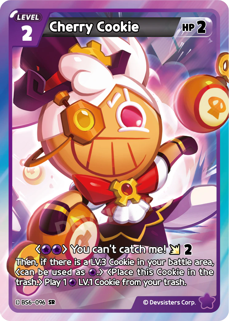 BS6-096 Cherry Cookie [SR] Operation Timeguard