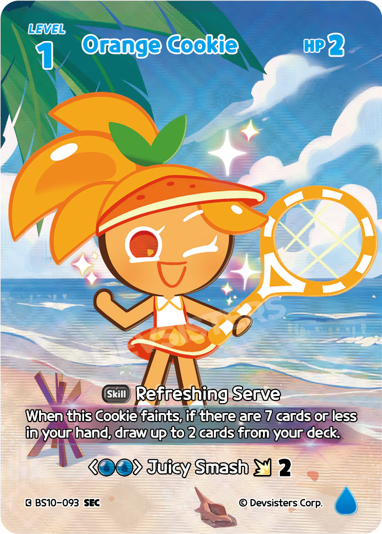 BS10-093 Orange Cookie [SEC] Paradise of Passion and Sloth & Silence of Conviction