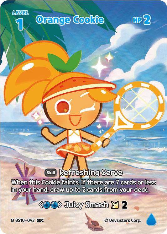 BS10-093 Orange Cookie [SEC] Paradise of Passion and Sloth & Silence of Conviction