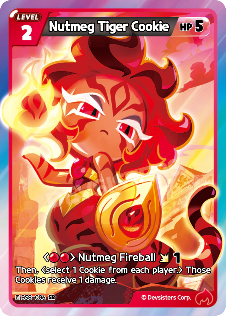 BS8-006 Nutmeg Tiger Cookie [SR] A Game of Truth and Deceit