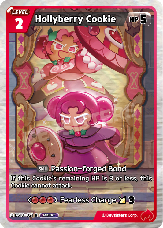 BS10-021 Hollyberry Cookie [R] Paradise of Passion and Sloth & Silence of Conviction