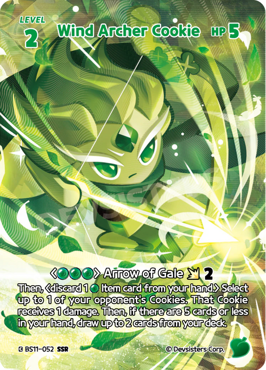 BS11-052 Wind Archer Cookie [SSR] The Dark Enchantress War