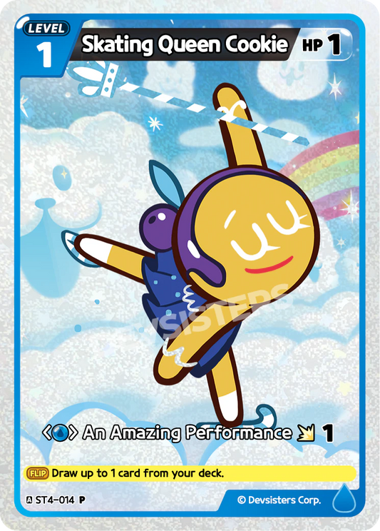 ST4-014 Skating Queen Cookie [P] Exclusive Promo