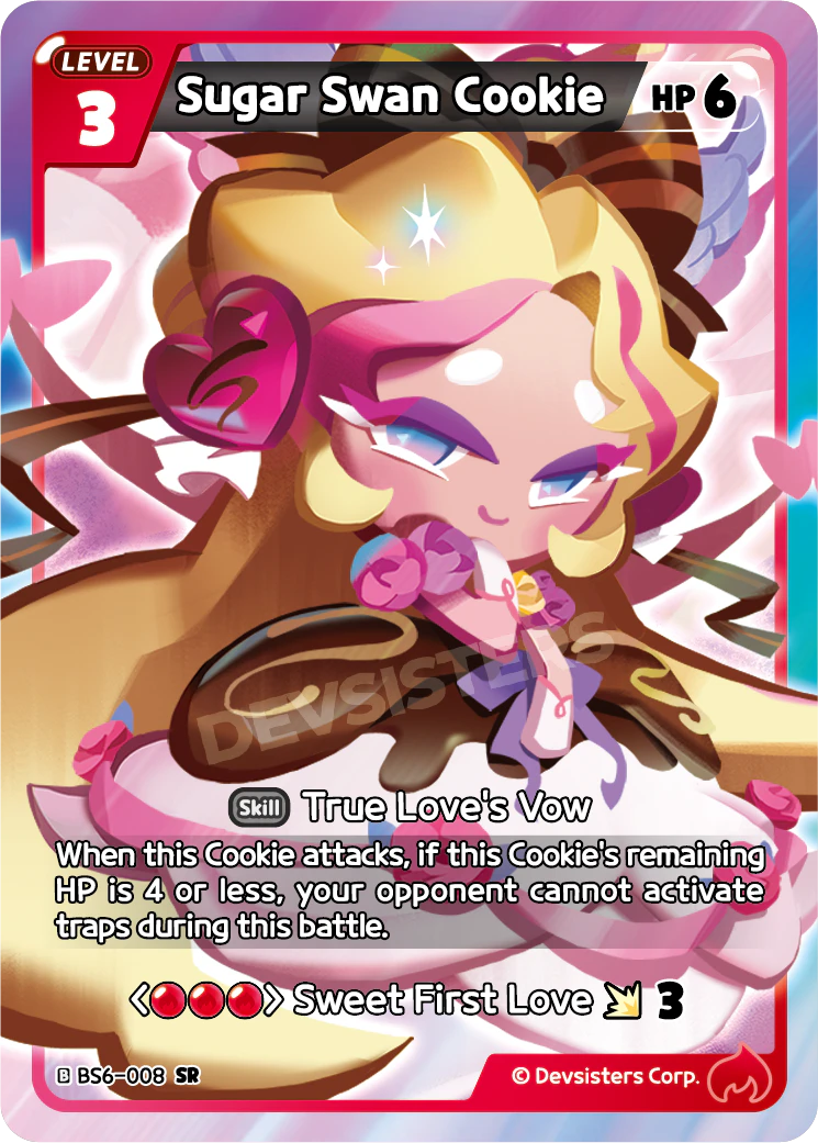 BS6-008 Sugar Swan Cookie [SR] Operation Timeguard