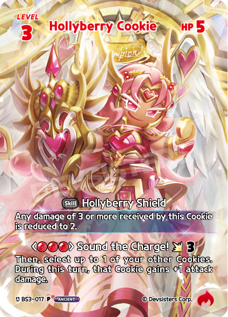 BS3-017 Hollyberry Cookie [P] World Championship Collection Exclusive