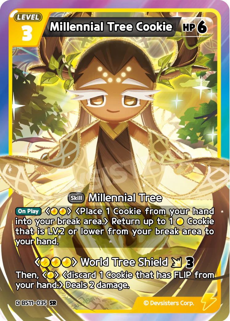BS11-035 Millennial Tree Cookie [SR] The Dark Enchantress War